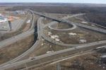 В сентябре 2019 года первая очередь транспортной развязки Мурманское шоссе – Кудрово во Всеволожском районе Ленинградской области.